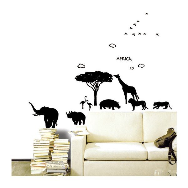 Autocolant Ambiance Little African Animals-image-1