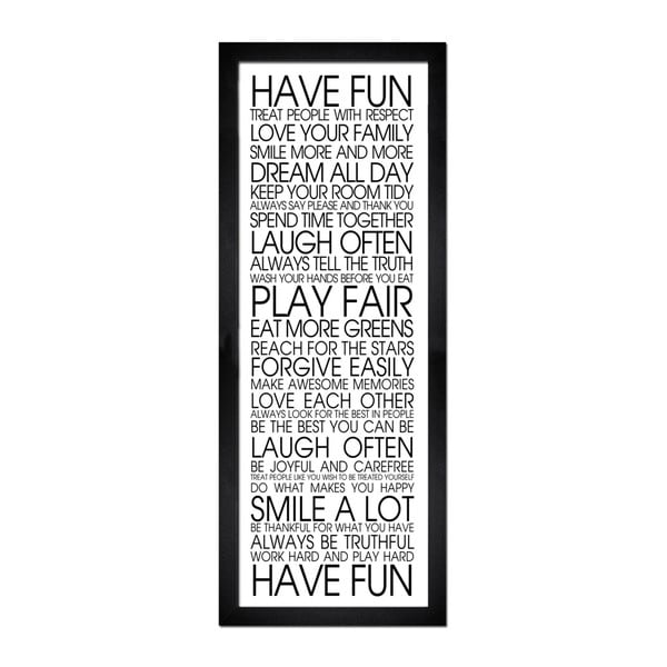 Poster 24x68 cm Have Fun - Styler