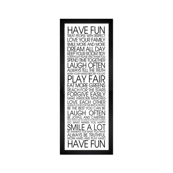 Poster 24x68 cm Have Fun - Styler