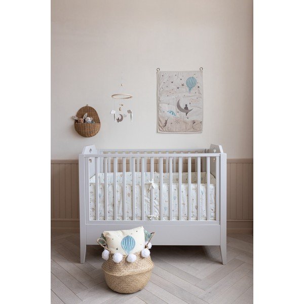 Apărătoare pentru pătuț fildeș din bumbac organic 365 cm Dreamland – Cam Cam Copenhagen-image-2