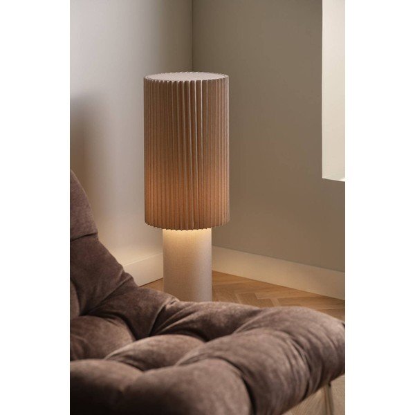 Lampadar bej din material textil (înălțime 80 cm) Harriet – Jotex-image-1