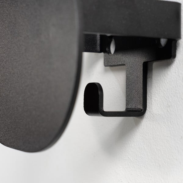 Cuier de perete negru din metal 15 cm Mani – Spinder Design-image-4