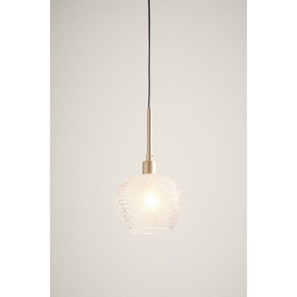 Lustră aurie din sticlă ø 15 cm Frost – Jotex-image-2