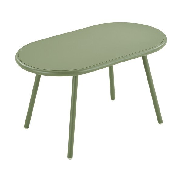 Set mobilier de grădină verde din plastic pentru 4 persoane Saly – House Nordic-image-2