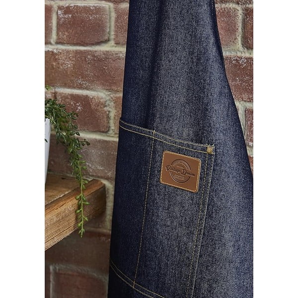 Şorţ pentru bucătărie Cooksmart Oxford Denim-image-3