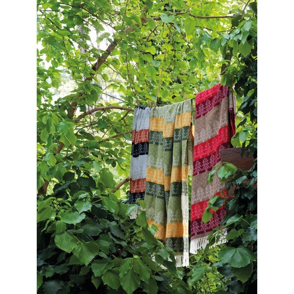 Pled din amestec de bumbac Euromant Moss, 140 x 180 cm, maro-image-2