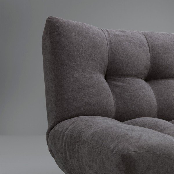Canapea extensibilă Design Twist Tampico, gri închis-image-4