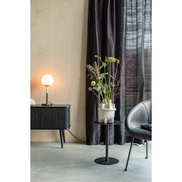Măsuță auxiliară rotundă din metal ø 35 cm Snow – Zuiver-image-3