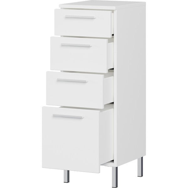 Dulap de baie alb  30x86 cm Arvada – Germania-image-2