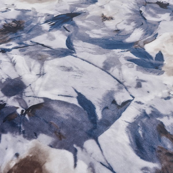 Lenjerie de pat mov din micropluș/cocolino pentru pat de o persoană 140x200 cm Riana – My House-image-2