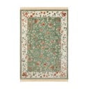 Covor verde/crem din viscoză 160x230 cm Oriental – Nouristan