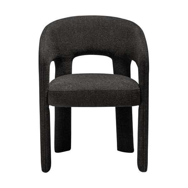 Scaun de living negru cu cotiere Splendor – DAN-FORM Denmark-image-1