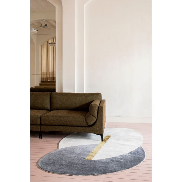 Covor albastru-crem 160x257 cm Phila – Zuiver-image-1