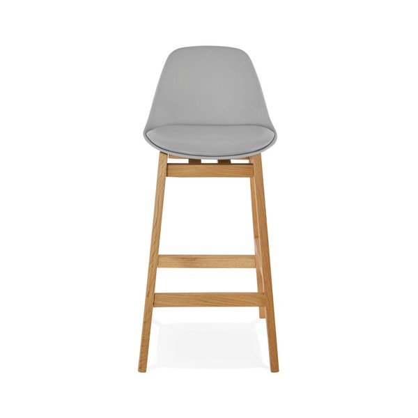 Scaun de bar Kokoon Elody, înălțime 86,5 cm, gri-image-3