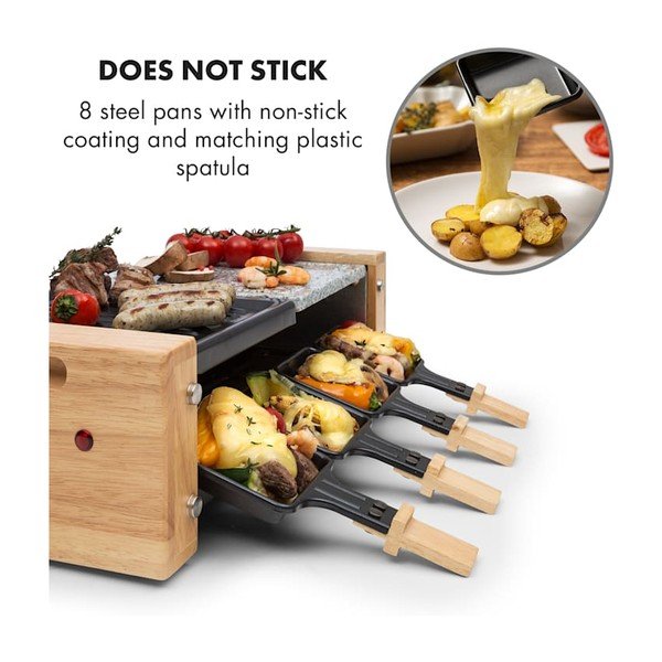 Grătar electric pentru raclete Klarstein Chateaubriand Nuovo-image-4