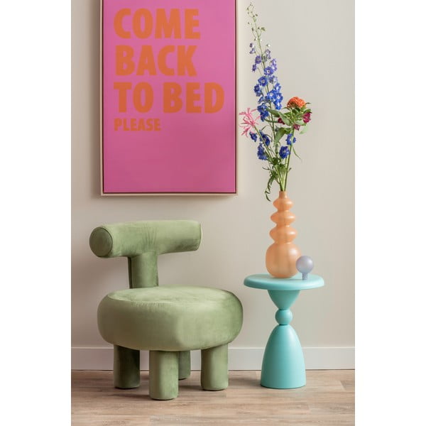 Măsuță auxiliară rotundă din metal ø 34 cm Folly  – Leitmotiv-image-1