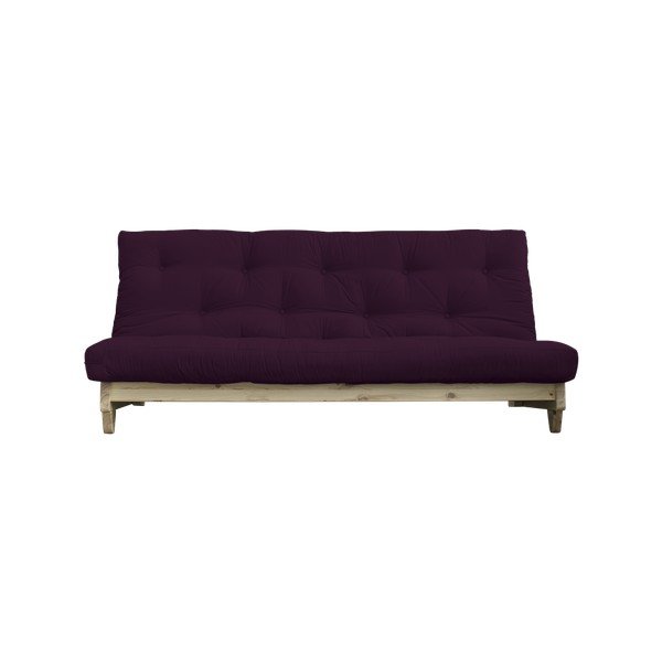 Canapea extensibilă Karup Fresh Natural/Purple Plum-image-4