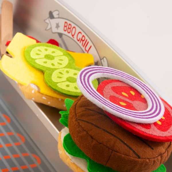 Grătar de joacă pentru copii BBQ Grill - Roba-image-4