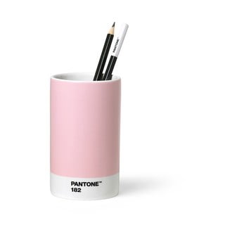 Suport din ceramică pentru pixuri și creioane Pantone, roz
