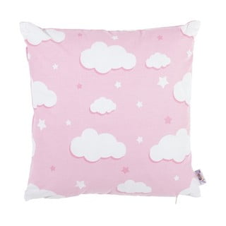 Față de pernă din bumbac Mike & Co. NEW YORK Skies, 35 x 35 cm, roz