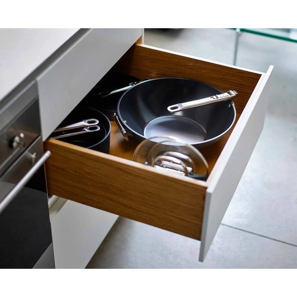 Tigaie tip wok cu suprafață ceramică ø 32 cm Space – Joseph Joseph-image-3