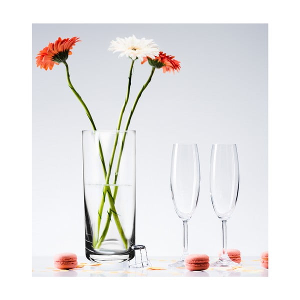 Vază din sticlă (înălțime 25,5 cm) – Orion-image-2