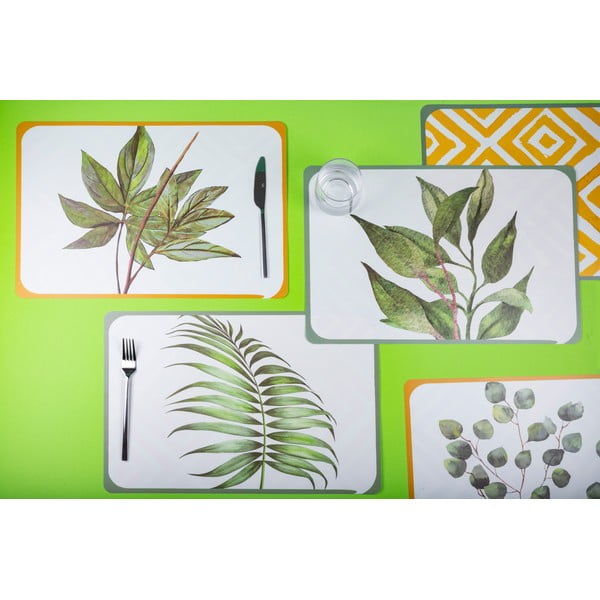 Suporturi pentru farfurii 6 buc. din plastic 45x30 cm Oriental – VDE Tivoli 1996-image-1