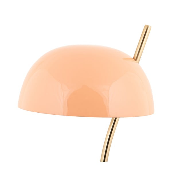 Veioză în culoarea somonului cu abajur din metal (înălțime 55 cm) Vivo – Leitmotiv-image-2