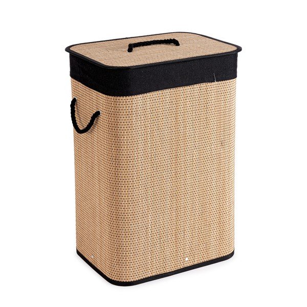 Coș de rufe în culoare naturală din bambus Sintia – Yes Everyday