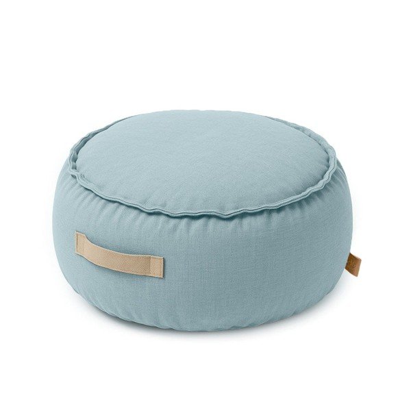Fotoliu puf pentru copii albastru deschis Outzy – Meowbaby