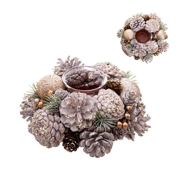 Sfeșnic din plastic și sticlă – Casa Selección-image-1