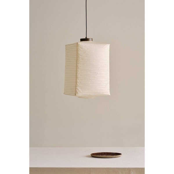 Lustră bej din hârtie ø 35 cm Sally – Jotex-image-2