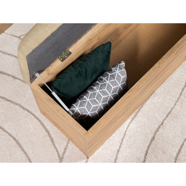 Bancă bej/în culoare naturală Kumo – Bobochic Paris-image-3