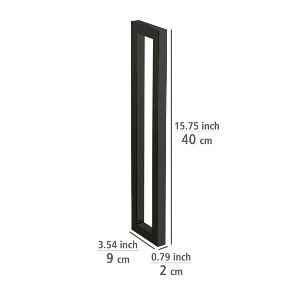 Suport pentru prosoape de montat pe perete din oțel Reitani – Wenko-image-2