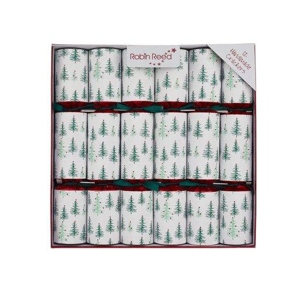Pocnitori de Crăciun 12 buc. Green Pine Tree – Robin Reed