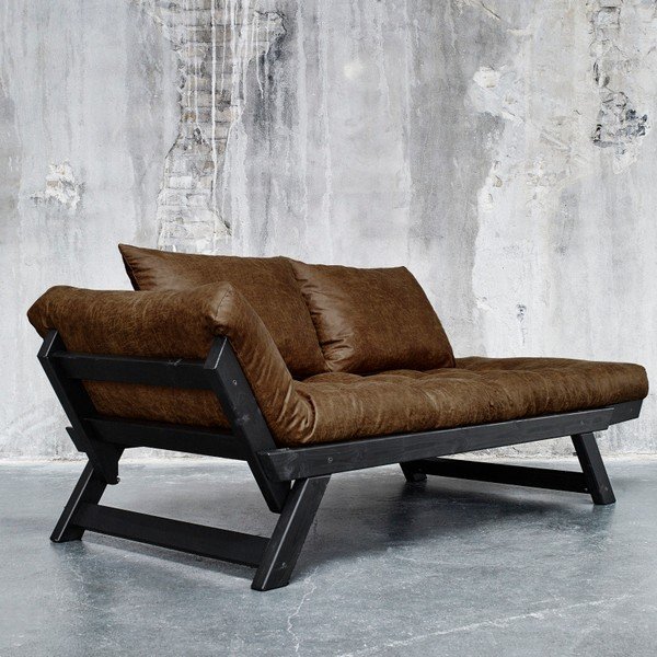 Canapea Karup Vintage Bepop Black/Mocca-image-2