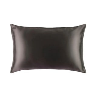 Față de pernă din mătase 51x76 cm Charcoal – slip