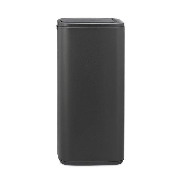 Coș de gunoi gri închis cu senzori de atingere din oțel 30 l Bo Touch – Brabantia-image-3