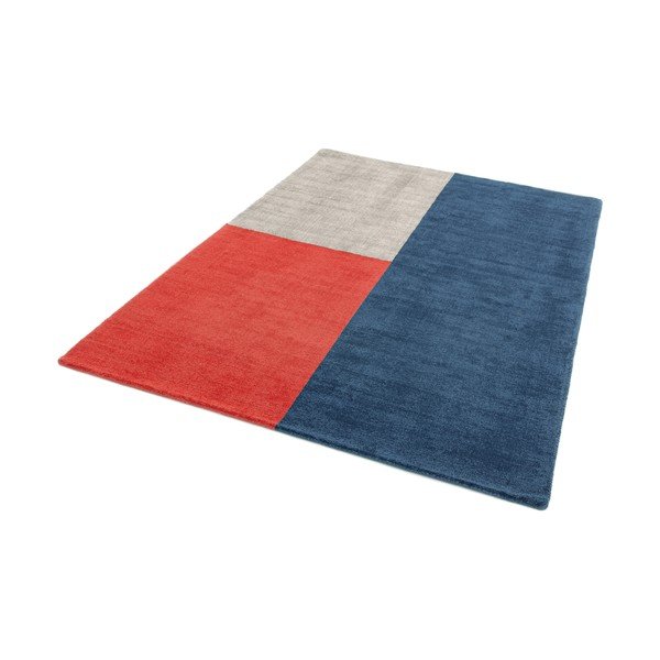 Covor Asiatic Carpets Blox, 200 x 300 cm, roșu-albastru-image-1