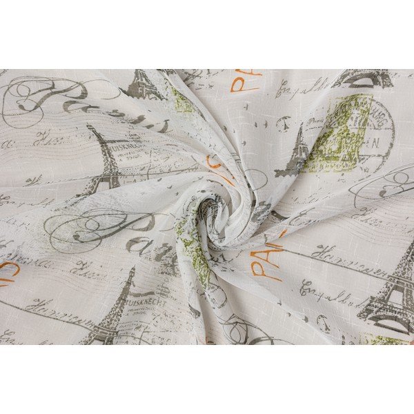 Perdea alb-gri 140x245 cm Tour – Mendola Fabrics-image-3