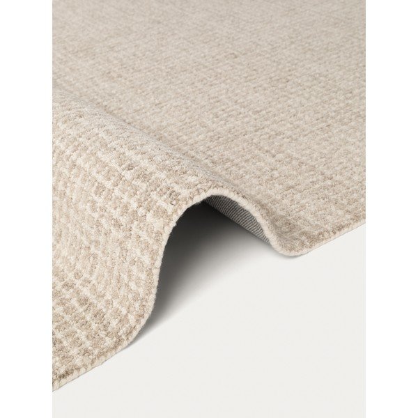 Covor bej rotund din lână ø 160 cm Eloise – Hanse Home-image-4