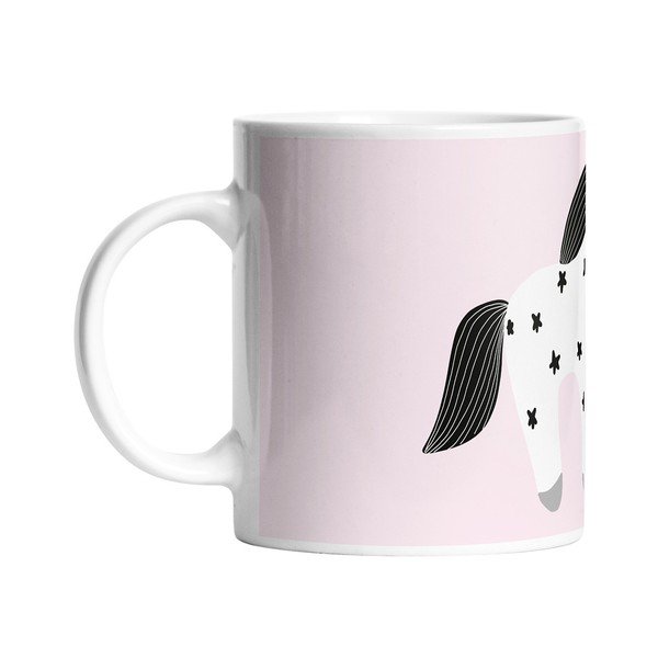 Cană din ceramică Butter Kings Cute Little Unicorn, 330 ml-image-2