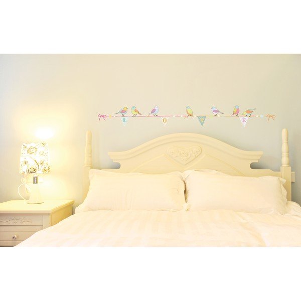 Autocolant Ambiance Birds On Wire-image-3