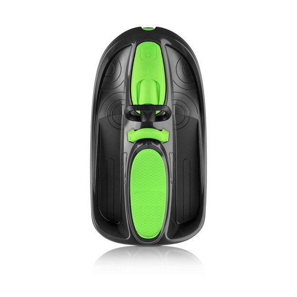 Sanie tip bob cu volan Gizmo Mystic green, negru - verde-image-2