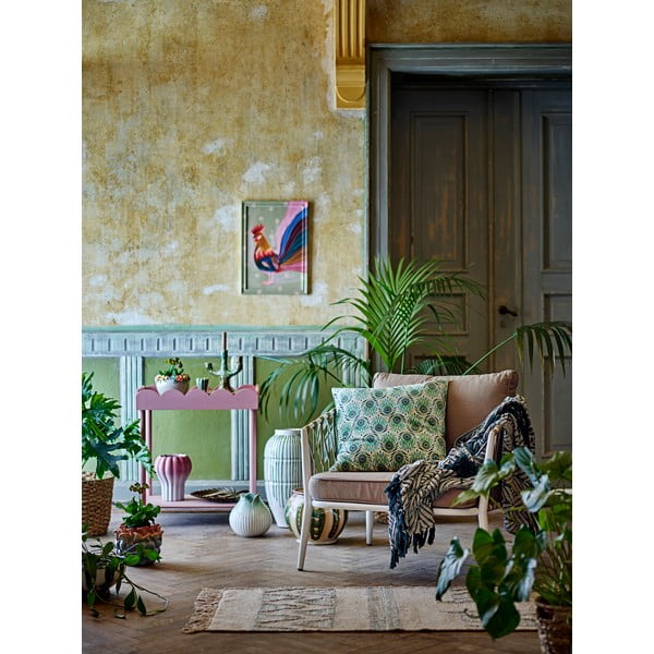 Masă consolă roz din lemn de pin 40x60 cm Isola – Bloomingville-image-3