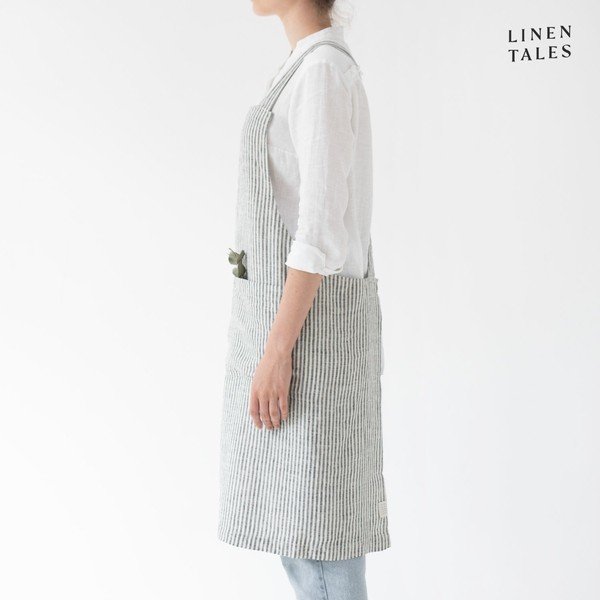 Șorț din in Crossback – Linen Tales-image-1