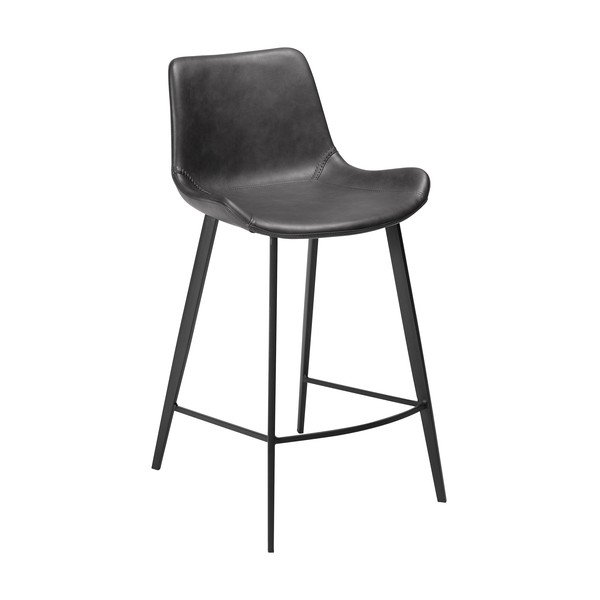 Scaun de bar gri (înălțime șezut 65 cm) Hype – DAN-FORM Denmark