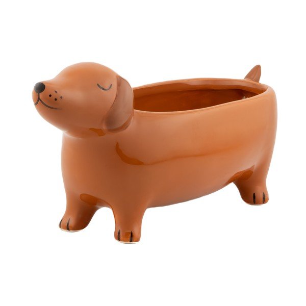 Ghiveci decorativ din ceramică Sausage Dog – Sass & Belle