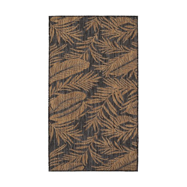 Covor pentru exterior și interior negru/maro 60x100 cm Mira 1451 – Ayyildiz Carpets