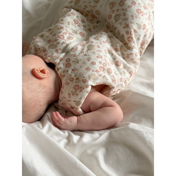 Sac de dormit pentru copii, bej din bumbac organic 45x87 cm Augusta – Cam Cam Copenhagen-image-4